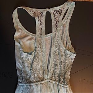 Pale Blue Hollister Maxi Dress